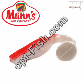 Силикон Manns Predator PL-BR-026-30мм Czerwony Grzbiet (20шт)