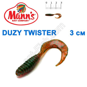 Силікон Manns Twister GNFMO-035-30мм (20шт)