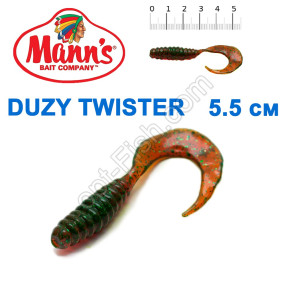 Силикон Manns Twister GNFMO-037-55мм (20шт)