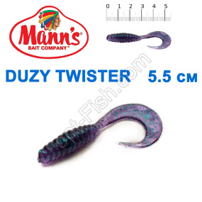 Силикон Manns Twister JB-037-55мм (20шт)