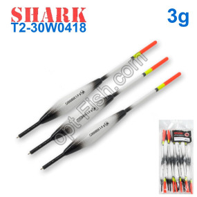 Поплавок Shark Тополь T2-30W0418 (20шт)