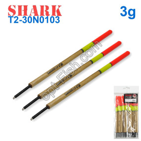 Поплавок Shark Тополь труба T2-30N0103 (20шт)