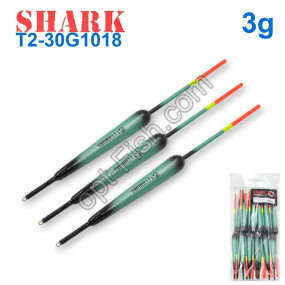 Поплавок Shark Тополь T2-30G1018 (20шт)