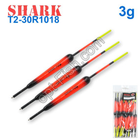 Поплавок Shark Тополь T2-30R1018 (20шт)