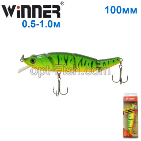 Воблер Ttebo M-WI100F 100mm 13g 0,5-1,0m 050# *