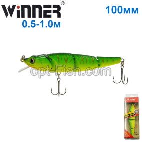 Воблер Ttebo M-WI100F 100mm 13g 0,5-1,0m 053# *