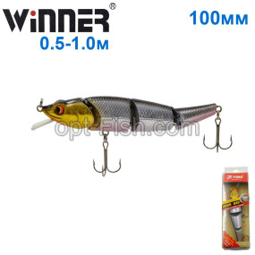 Воблер Ttebo M-WI100F 100mm 13g 0,5-1,0m 107# *