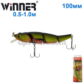 Воблер Ttebo M-WI100F 100mm 13g 0,5-1,0m 182# *
