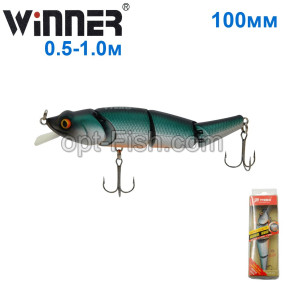 Воблер Ttebo M-WI100F 100mm 13g 0,5-1,0m 195# *