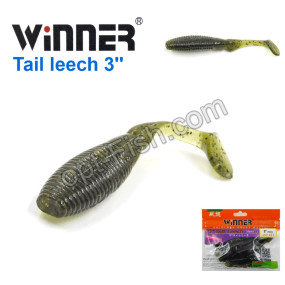 Силікон Winner TBR019 «T» TAIL LEECH 3 75mm (10шт) 016# *