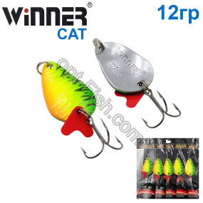 Блесна Winner колебалка TBZ-008 CAT 12g 031# (5шт) *