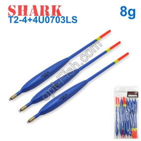 Поплавок Shark Тополь T2-4+4U0703LS (10шт)