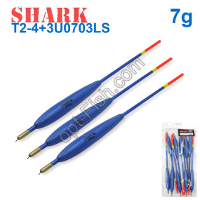 Поплавок Shark Тополь T2-4+3U0703LS (10шт)