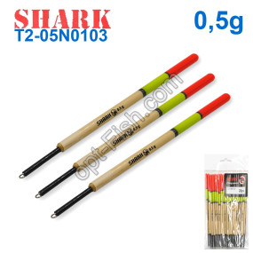 Поплавок Shark Тополь труба T2-05N0103 (20шт)