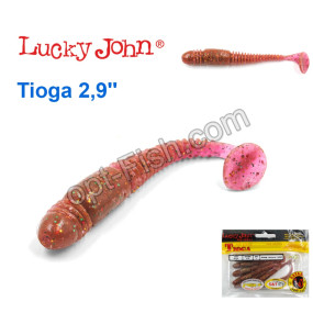 Виброхвост 2,9 Tioga LUCKY JOHN*7 140103-S14