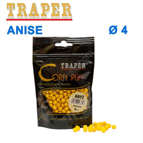Воздушное тесто Traper Corn puff пуфи 4mm anise (анис)