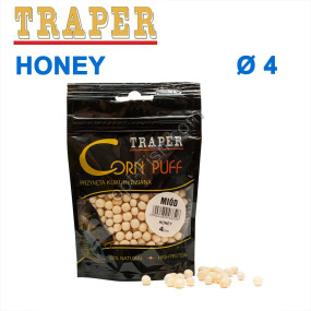 Воздушное тесто Traper Corn puff пуфи 4mm honey (мёд)