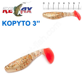 Силикон Relax Kopyto 3' 3X3 col.TC092 (25шт)
