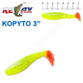 Силикон Relax Kopyto 3' 3X3 col.TC205 (25шт)