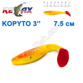 Силикон Relax Kopyto 3' 3X3 col.TC302 (25шт)