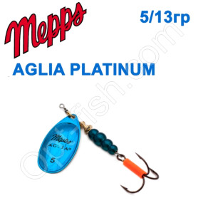 Блесна  Mepps AGLIA PLATIUM blue bleu 5/13g