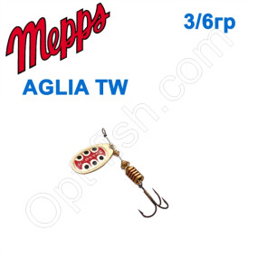 Блешня Mepps AGLIA TW zlota gold 3/6g