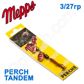 Блесна  Mepps PERCH TANDEM miedz copper/red