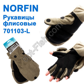 Рукавицы флисовые Norfin 701103-L