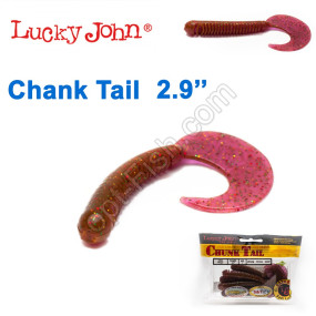 Твистер 2,9 Chank Tail LUCKY JOHN*7 140106-S14