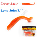 Виброхвост двухцветный 3.1 Long John LUCKY JOHN*8 140118-T27