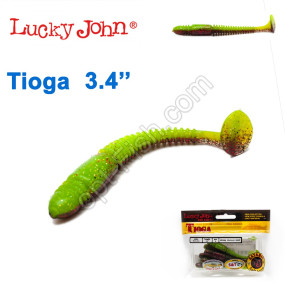 Виброхвост 3,4 Tioga LUCKY JOHN*6 140127-T44