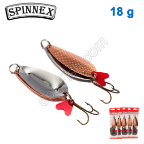 Блесна Spinnex колебалка 2-я шумовая №014 18g (5шт) *