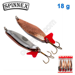 Блесна Spinnex колебалка 2-я шумовая №022 18g (5шт) *