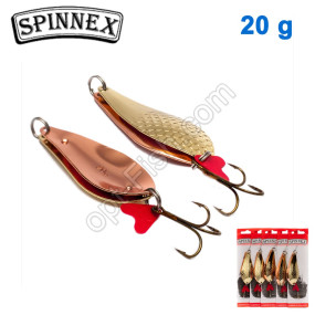 Блесна Spinnex колебалка 2-я шумовая №024 20g (5шт) *