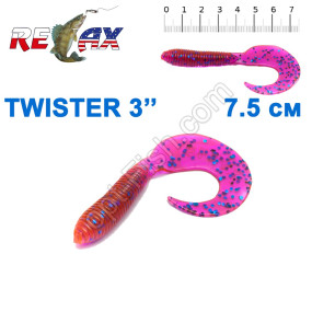 Силикон Relax Twister 3' col.TS 303 (25шт)
