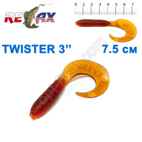 Силікон Relax Twister 3' col.TS 402 (25шт)