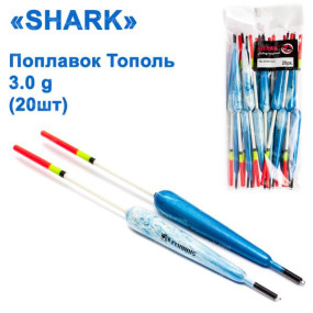 Поплавок Shark Тополь T2-30W1020 (20шт)