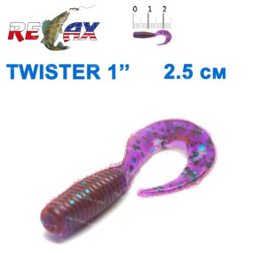 Силикон Relax Twister 1 col.TS 481 (100шт)
