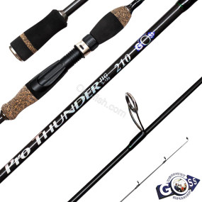 Спиннинговое удилище шт2 Goss Pro Thunder Jig A08-210 3-12g 2,1м *