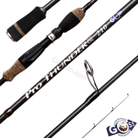 Спиннинговое удилище шт2 Goss Pro Thunder Jig A08-198 5-25g 2,1м *