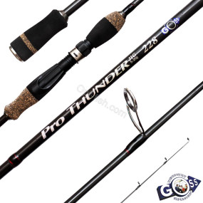Спиннинговое удилище шт2 Goss Pro Thunder Jig A08-228 5-25g 2,28м *