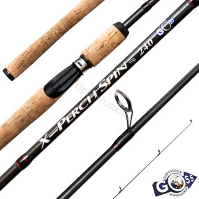 Спиннинговое удилище шт2 Goss X-Perch Spin A12-240 0-10g 2,4м *