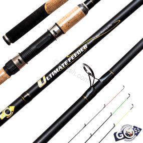 Фидерное удилище шт3 Goss Ultimate feeder A13-390 210g 3,9м *