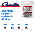 Мікроджиг Gamakatsu дробинка 5g №6 (50шт)