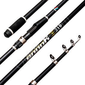 Вудилище спінінга телескоп Snook Tele spin №00240010 40-80g 2.1м *