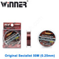Волосінь 50 метрів волосінь Winner Original Specialist №0501 50м 0,25 мм *