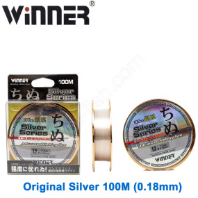 Волосінь Winner Original Silver Series 100м 0,18 *