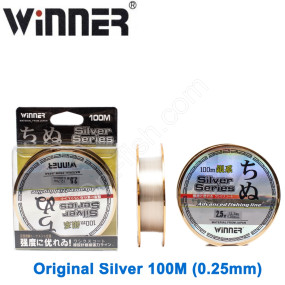 Волосінь Winner Original Silver Series 100м 0,25 мм *