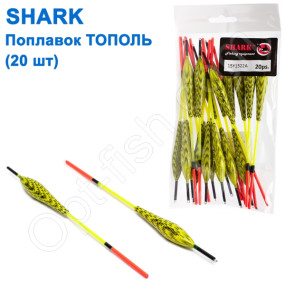 Поплавок Shark Тополь T2-15Y1522A (20шт)