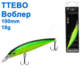 Воблер Ttebo M-KIL100S 100mm 18g 053# *